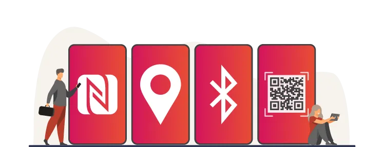 Timbrature con gps beacons e qrcode